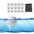 The Bogey Club Golf Balls 15 pcs Practice Floating Balls